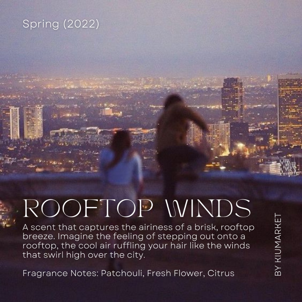 Kiumarket - Rooftop Winds Room Perfume Reed Diffuser Pengharum Ruangan-1