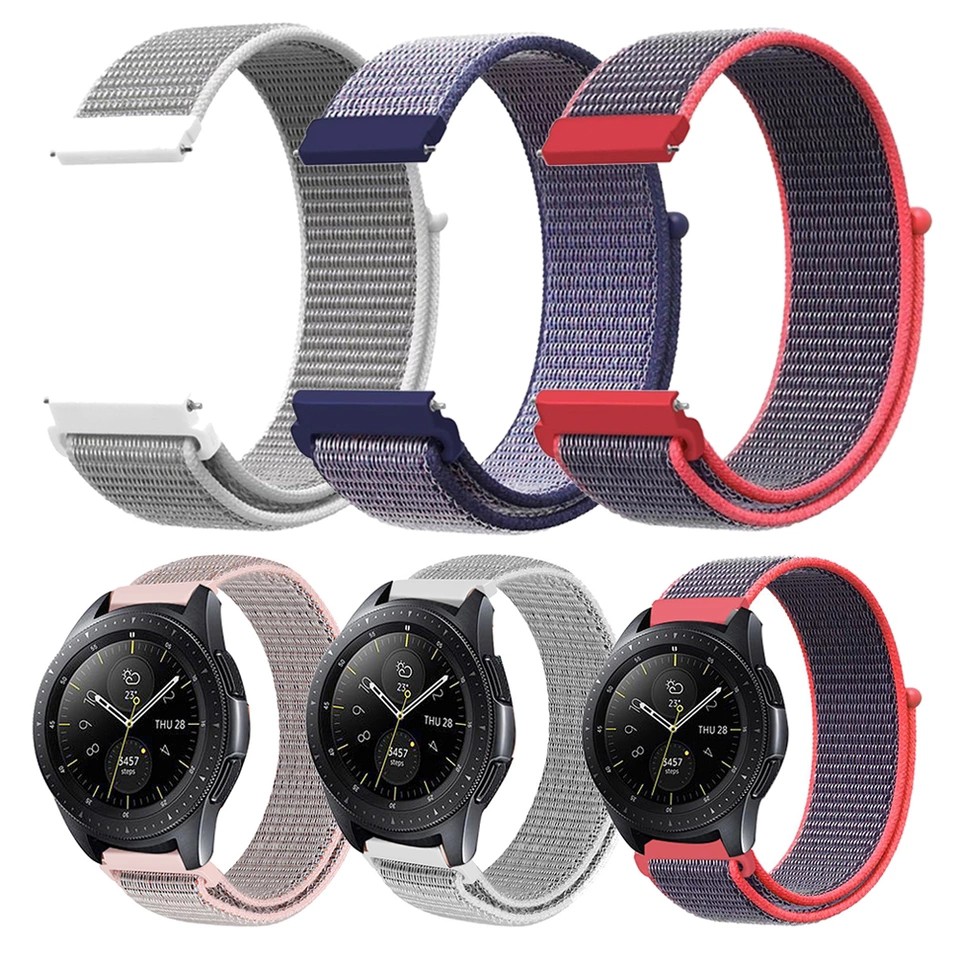 Strap Samsung Galaxy Watch 46mm - Nylon Strap Braclet Loop Sporty