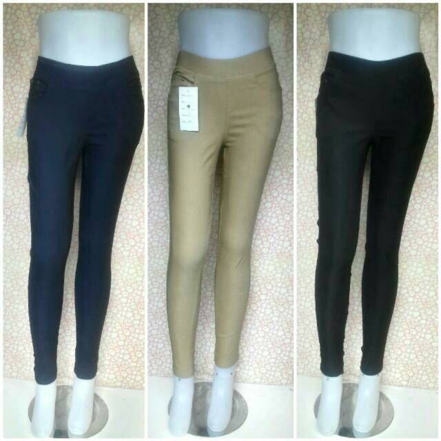 Celana Panjang Wanita SAYA Katun Stretch Kaki Pencil Pola Celana Panjang Wanita SAYA Katun Stretch Kaki Pencil Pola