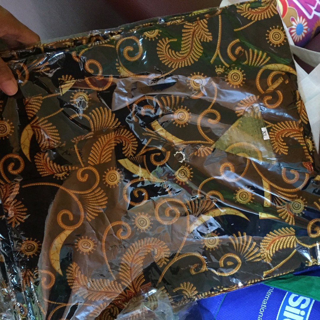 Kemeja Batik Motif Salju Murah Keren M L Xl Batik Pekalongan