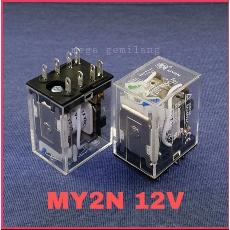 relay my2n DC 12V 5A 8 pin ZN (10pcs)