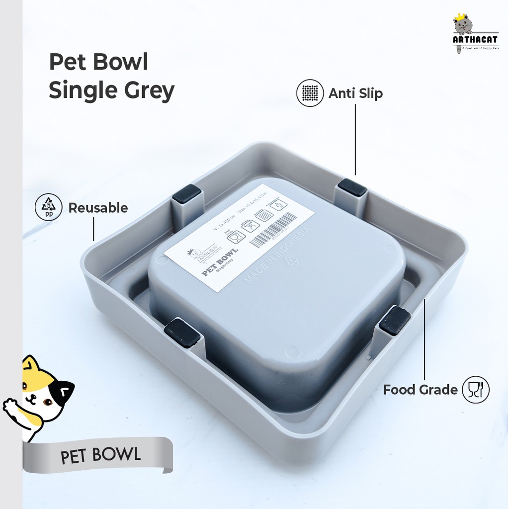 Arthacat Pet bowl single