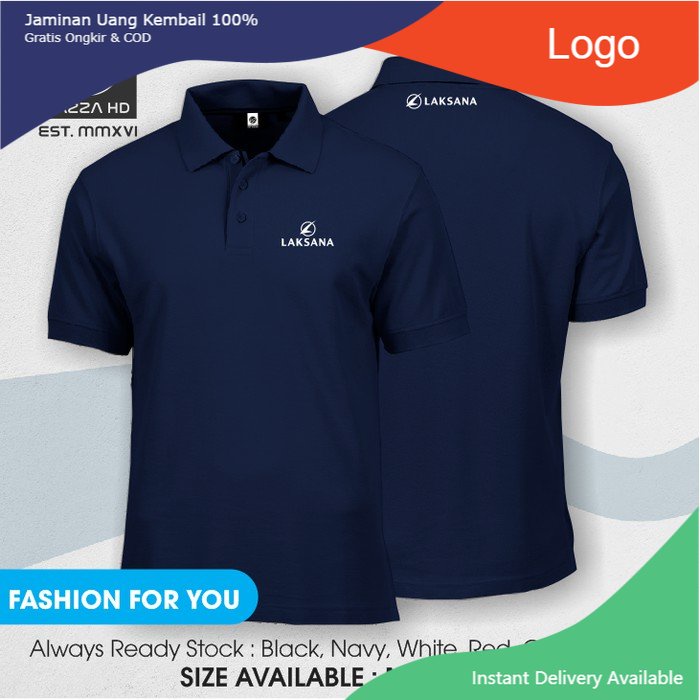 Kaos Kerah Poloshirt Bus Bis Laksana