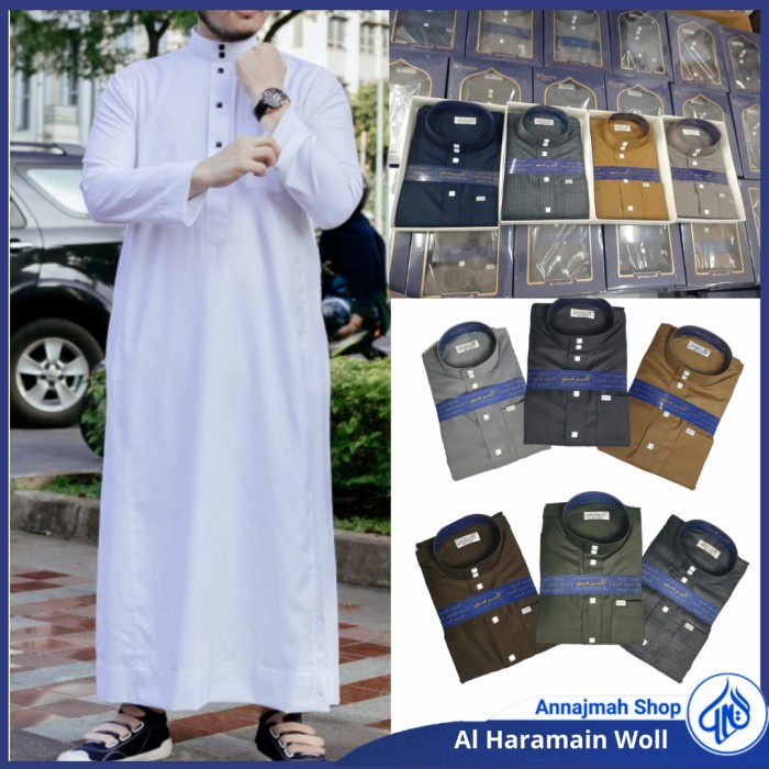 Jubah Al Haramain Bahan Woll