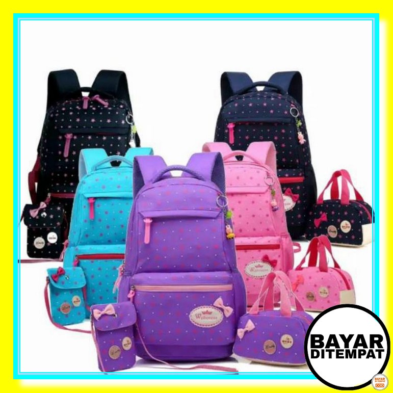 Tas Jalan Jalan Jalan2 Ala Selebgram Tas Mini Ransel Ootd Wanita Kekinian Tas Anak Sekolah Perempuan