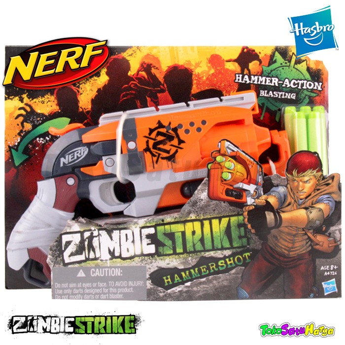 nerf zombie strike hammer