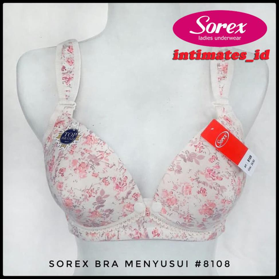 BH MENYUSUI SOREX MOTIF kancing Depan