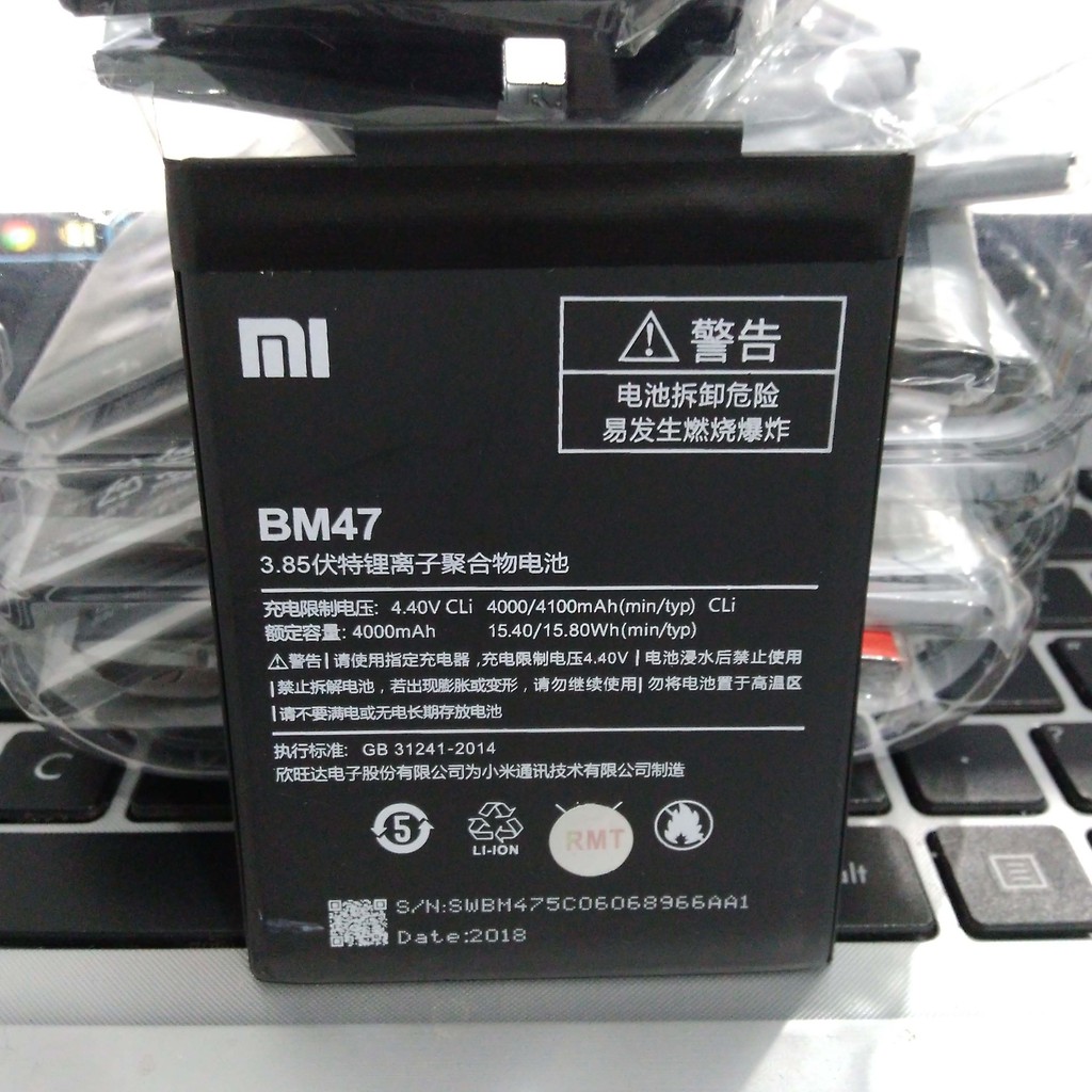 BATERAI XIAOMI BM47 REDMI 4X REDMI 3 REDMI 3S REDMI 3 PRO REDMI 3X ORIGINAL