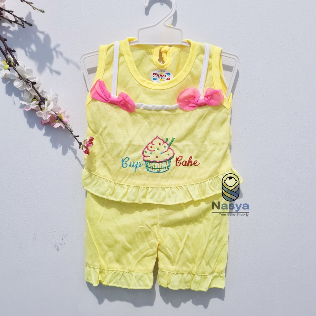 [N-088] TERBARU ! setelan baju bayi anak perempuan new born (0-6 bulan) - naomi