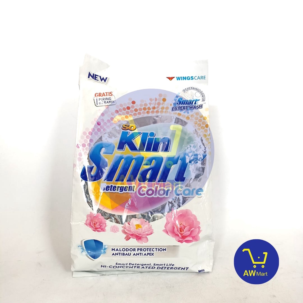 SO KLIN SMART DETERGENT COLOR CARE X 800 GRAM - SOKLIN SMART DETERJEN