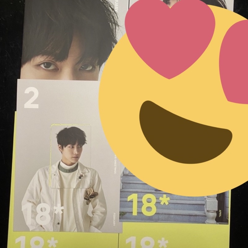 season greeting nct 127 2018 photocard , monthly planner , monthly poster ten