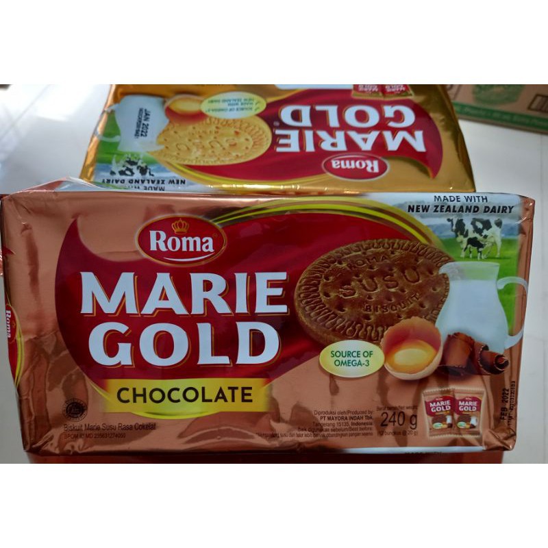 Roma Marie Gold 240gr (Ori &amp; Coklat)