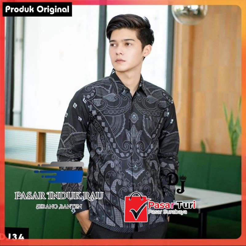 [BAJUBATIKPRIA] KEMEJA BATIK SLIMFIT PRIA LENGAN PANJANG KEMEJA BATIK MODERN KEMEJA KANTOR PREMIUM [BAJU BATIK PRIA] NEW PRODUK