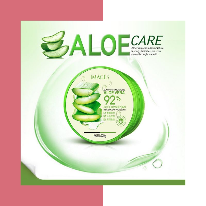 (IMAGE) ALOE VERA / ALOEVERA SOOTHING GEL 220G / NATURE REPUBLIK ( BERAT 266 GRM )