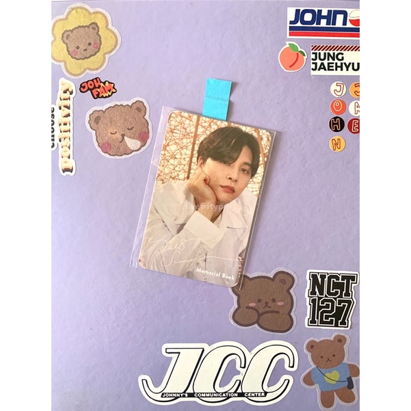 ✨PC NCT 127 Memorial Book Japan 2018 (Membook) Johnny ✨