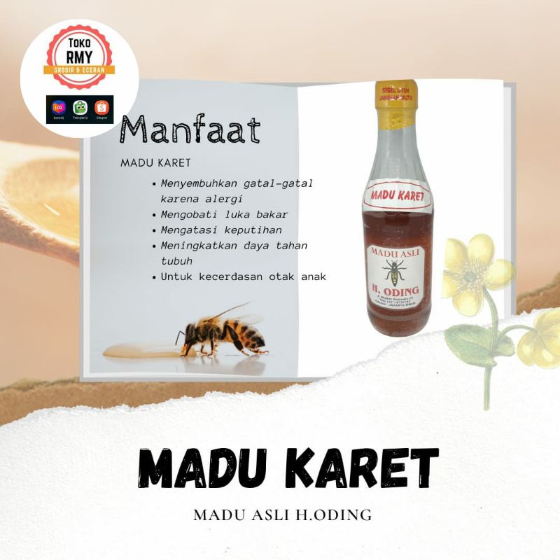 

Madu Asli H.Oding | Madu Karet | 300ML