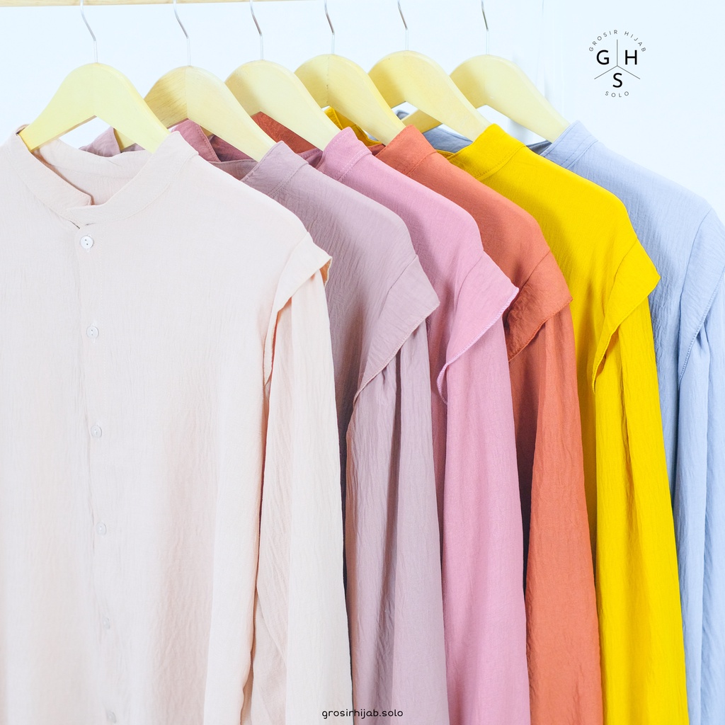 (AMD) KEMEJA TASYANA AIRFLOW CRINCLE BLOUSE WANITA
