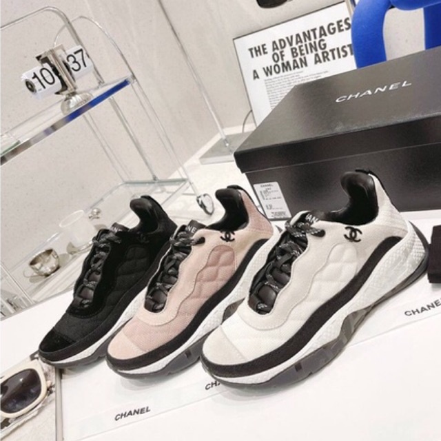 chanel cap toe sneakers