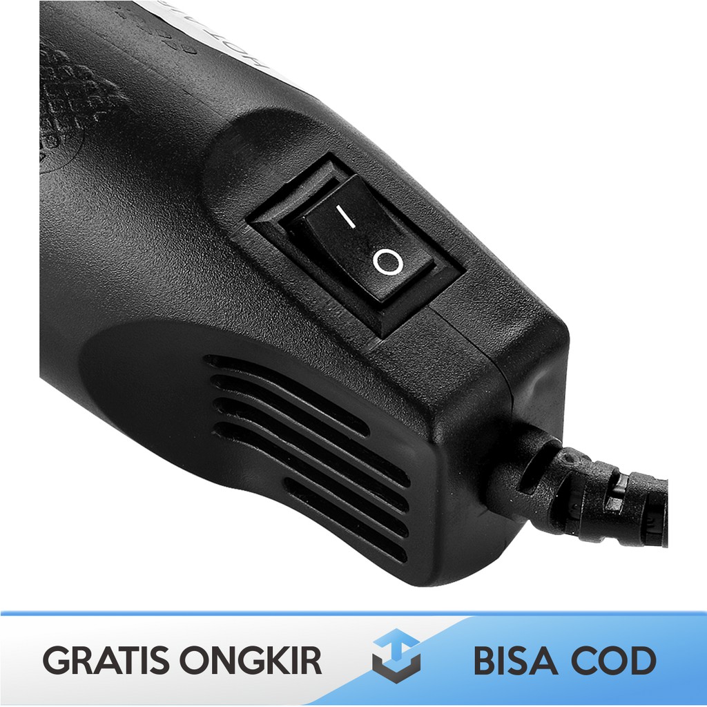 HEAT GUN LOW WATT MINI TAFFWARE QST ORIGINAL - HEAT GUN ELEKTRIK TAFFWARE ORI LOW WATT MINI COD