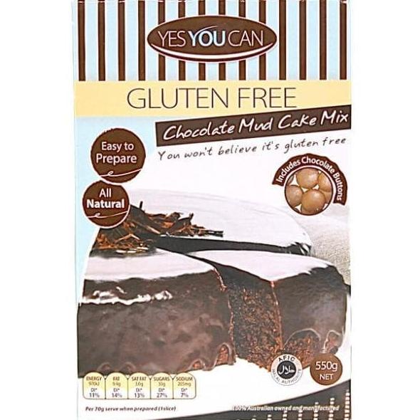 

Yes You Can, Chocolate Mud Cake Mix 550g