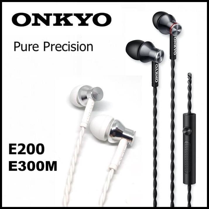 Original Onkyo E200 Earphone Semi-Open Stereo High Fedility (No Box)