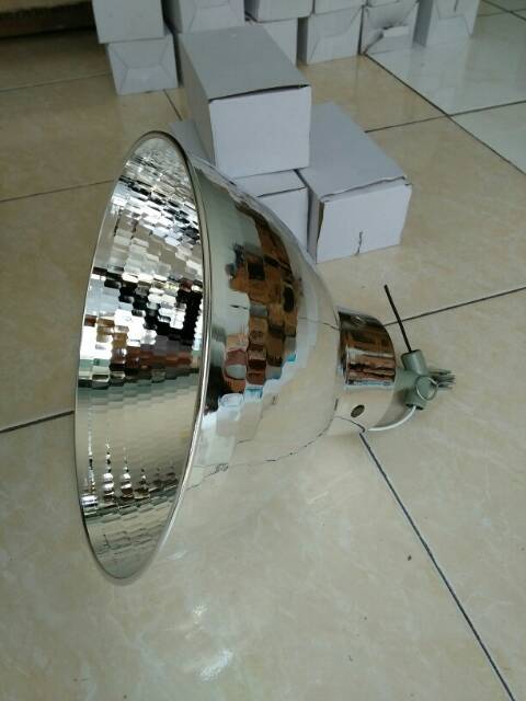 Kap Industri Reflector ( Diameter 12inch ) + Fiting WD E-27