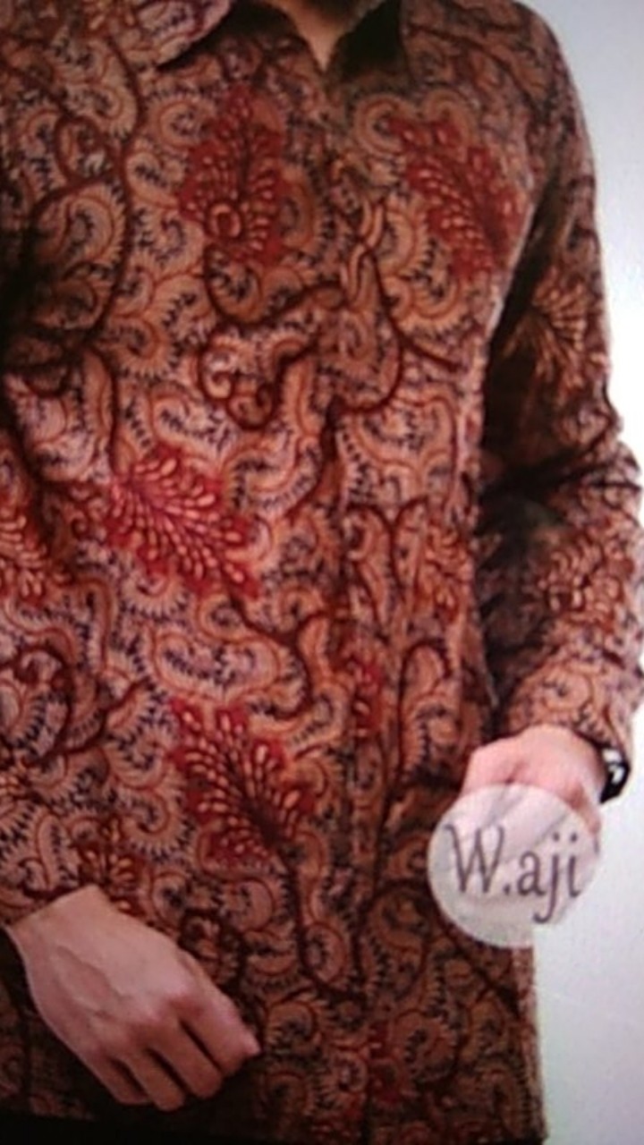 Batik Halus Kemeja Batik Tulis Baju Batik Pria Lengan Panjang Premium Kerja Kondangan Terbaru Cod