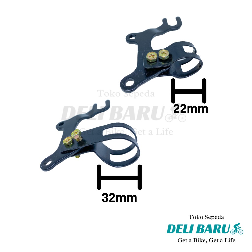 Adaptor sambungan dudukan kepala rem cakram disc brake sepeda federal jadul lama