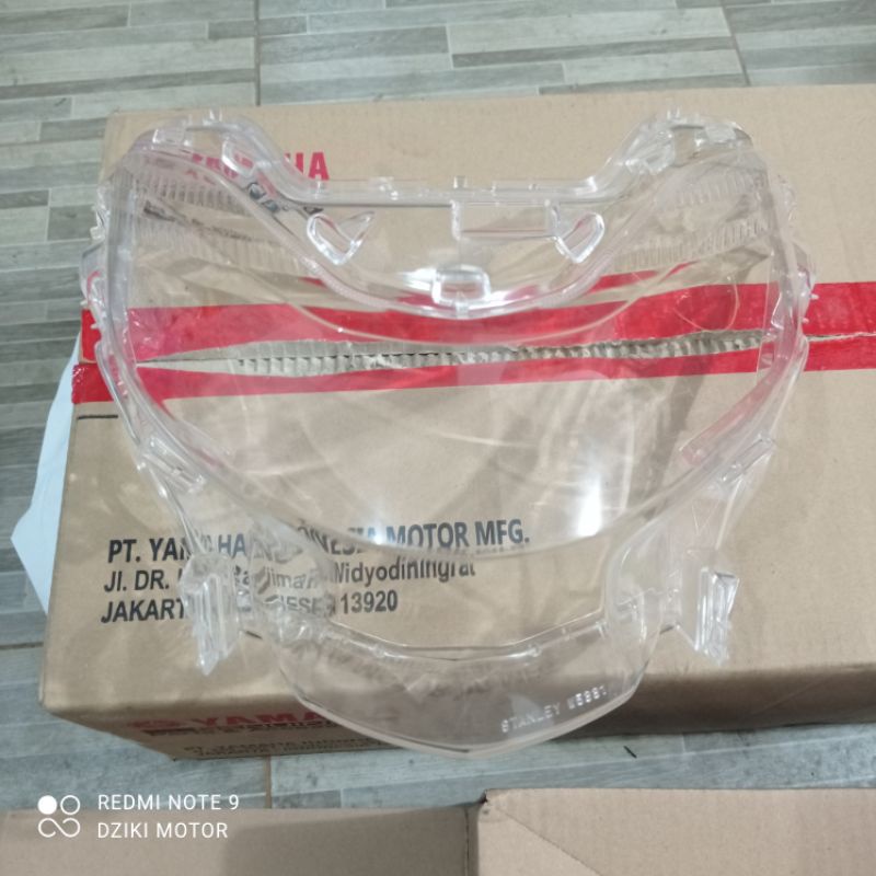 kaca mika lampu depan mika lampu depan yamaha gear 125 merk win berkualitas
