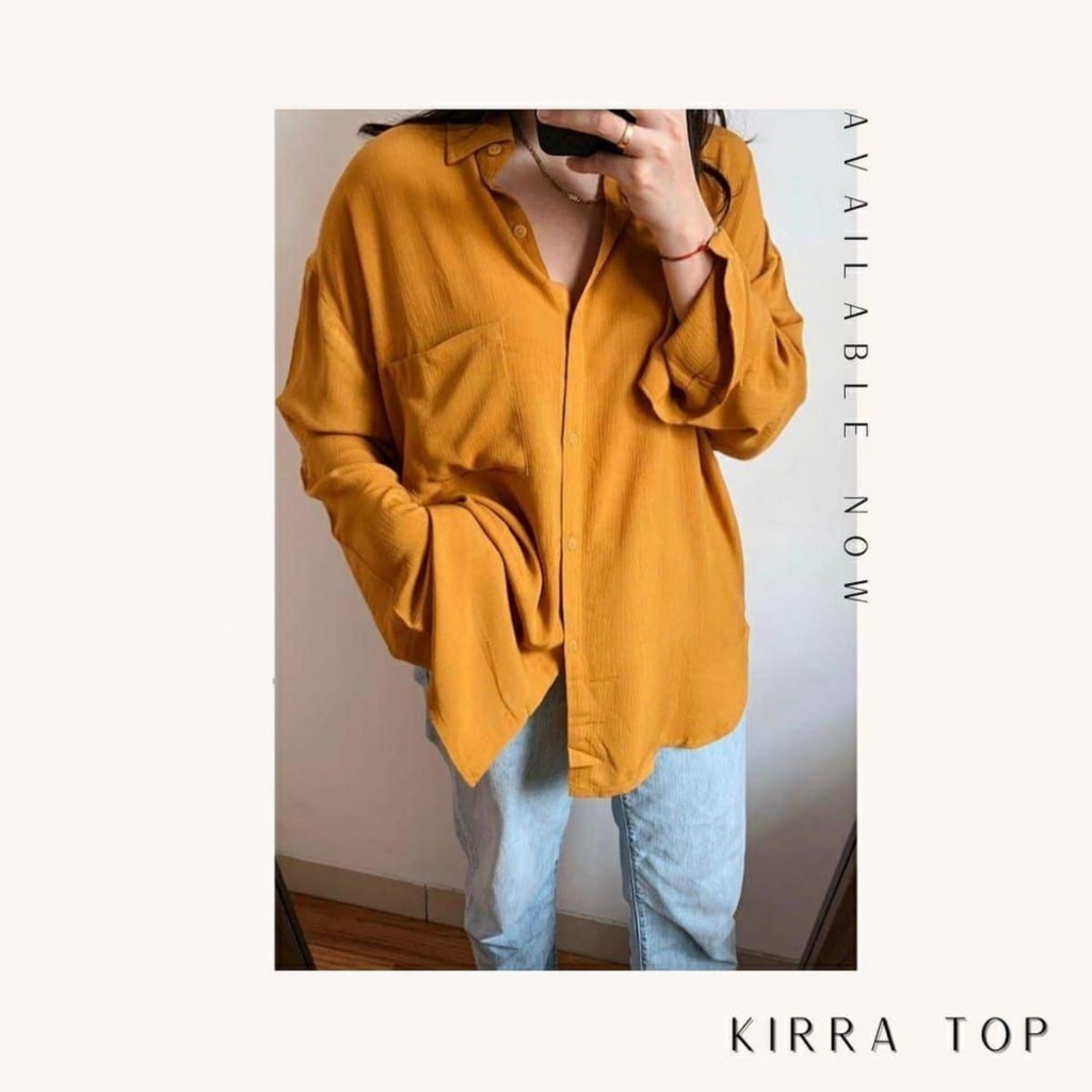 GFS KIRRA SHIRT RAYON DIAMOND OVERSIZE (LD 106 cm)