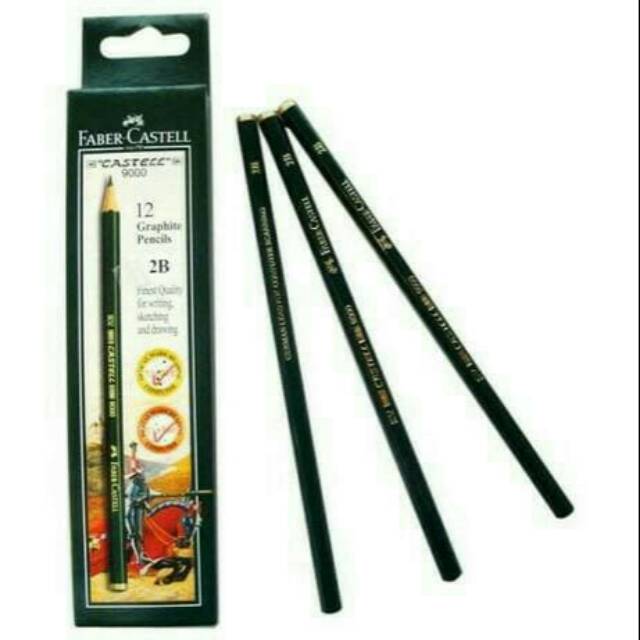 

Pensil 2B Faber Castell 9000 Harga Satuan