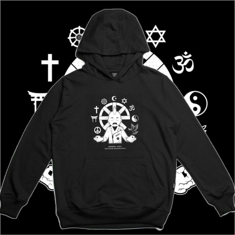 Hoodie Jumper pluralisme punkralisme - Hoodie pluralisme - hodie
