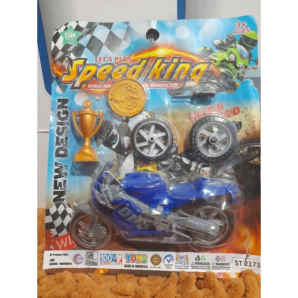 Mainan moto gp figur