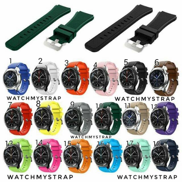 Tali rantai strap jam tangan samsung gear s3 classic frontier 22mm quick release