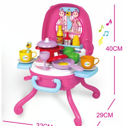 Mainan anak Kitchen set bersuara murah kiddystore b