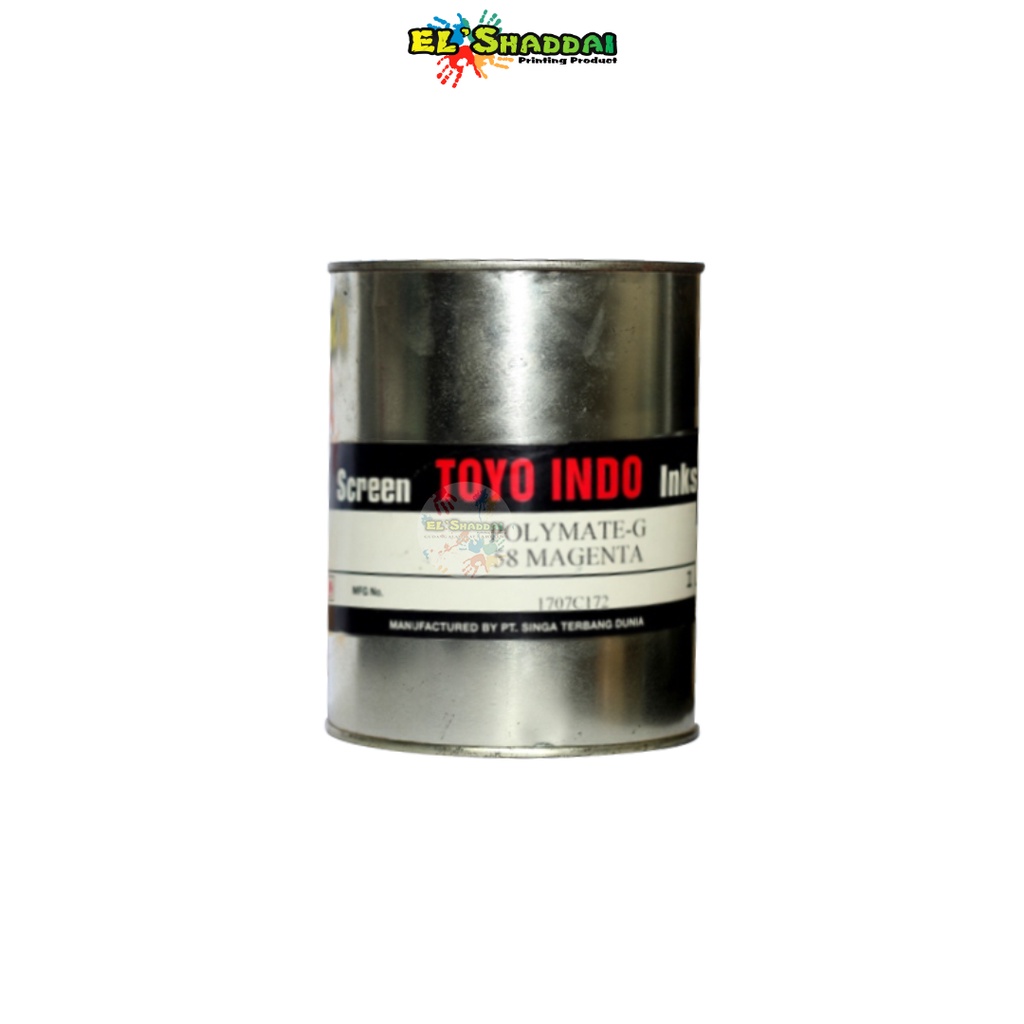 Cat sablon plastik TOYO POLYMATE-G 58 magenta sablon karung