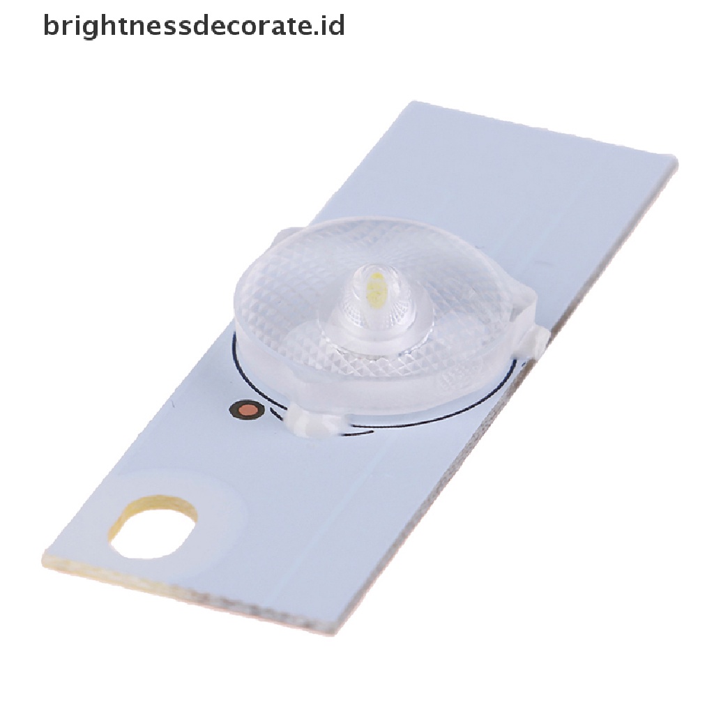 Manik-Manik Lampu 20x6v Smd Dengan Filter Lensa Optik Untuk Tv Led 32-65 Inch