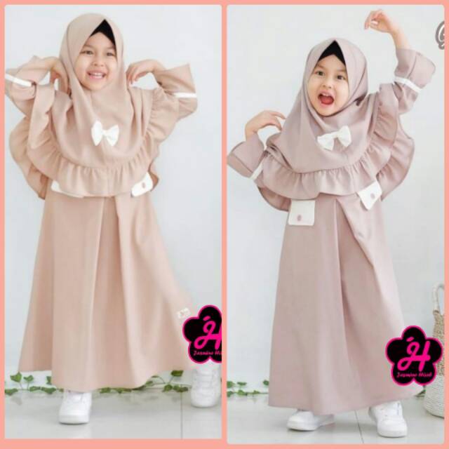 Gamis anak tory burch zakiah by Lova jasmine hijab