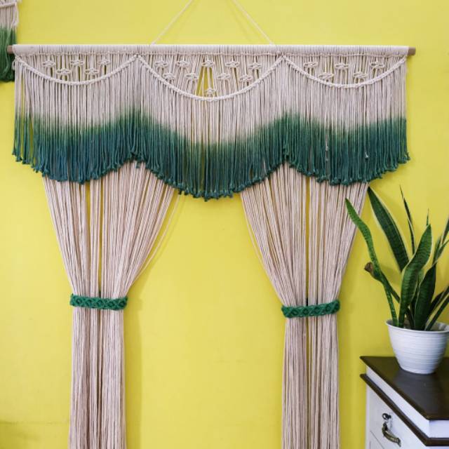 Macrame /Macrame Wall hanging /tirai /macrame tirai /decorations