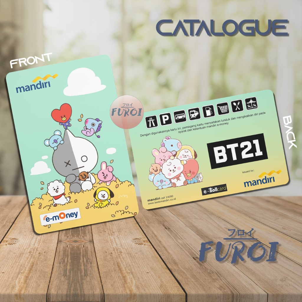 Custom Flazz BCA | Custom Emoney Mandiri | BT21 | Autumn