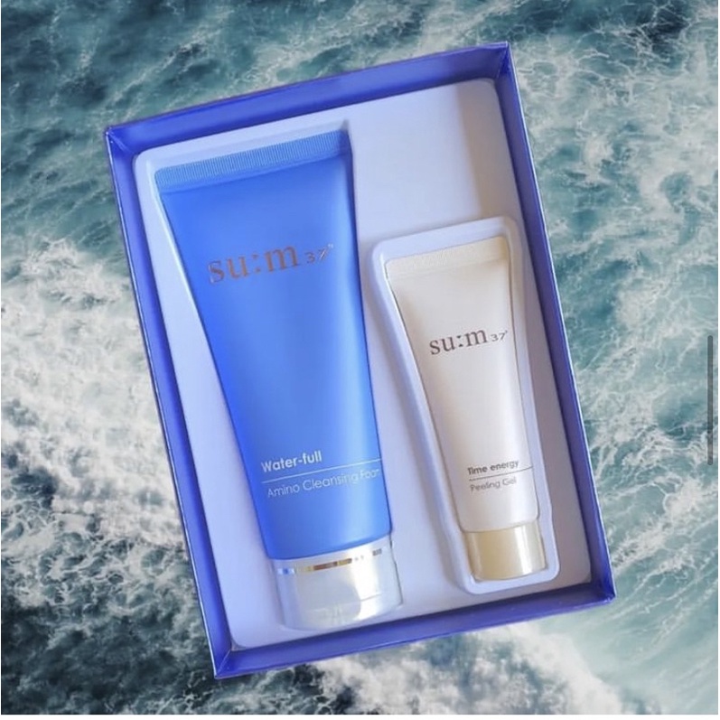 SU:M37 WATER FULL AMINO CLEANSING FOAM SPECIAL SET