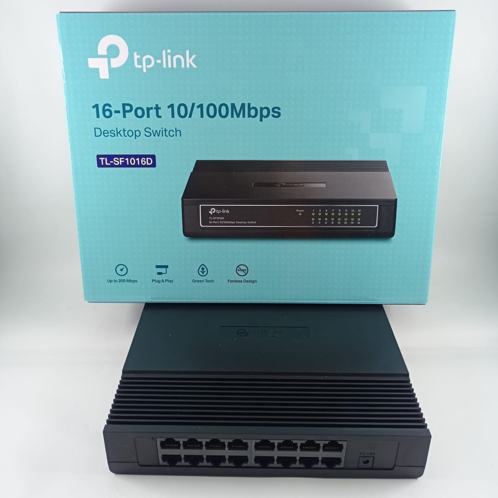 SWITCH TP LINK 16 PORT SF 1016D 16 PORT