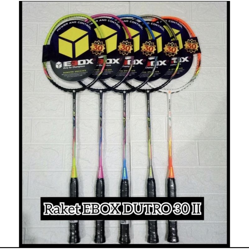 Raket Badminton Ebox Dutro 30 ii Alpha / Beta / Cygnus / Delta / Evo