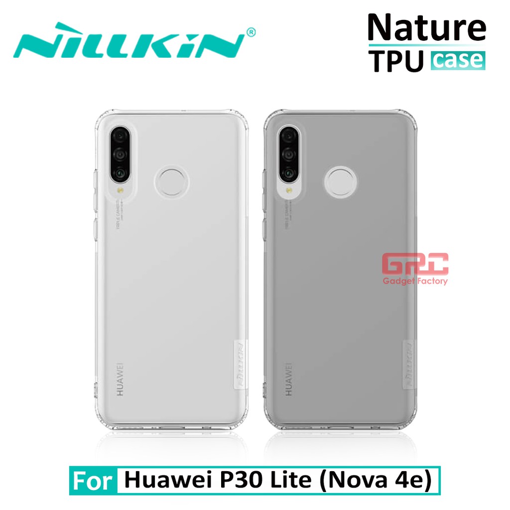 Case HUAWEI P30 Lite Softcase Transparan TPU Original