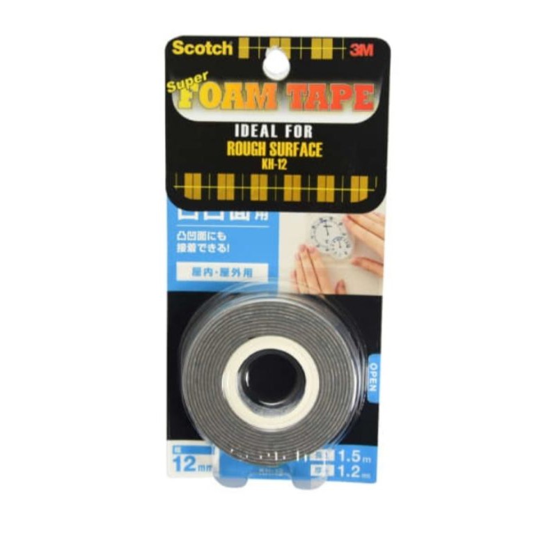 

3M scoutch double tape untuk permukaan kasar
