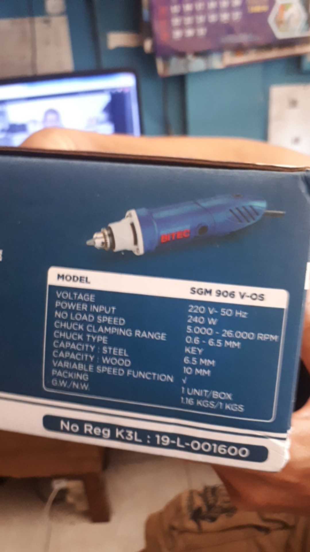 Bitec Sgm 906 Mesin Gerinda / Gurinda Lurus / Straight Grinder Sgm906