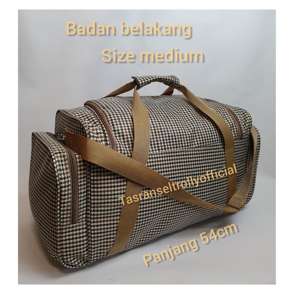 Tas Pakaian Travel Bag Polo Interclub 54x28x30 medium size100%original