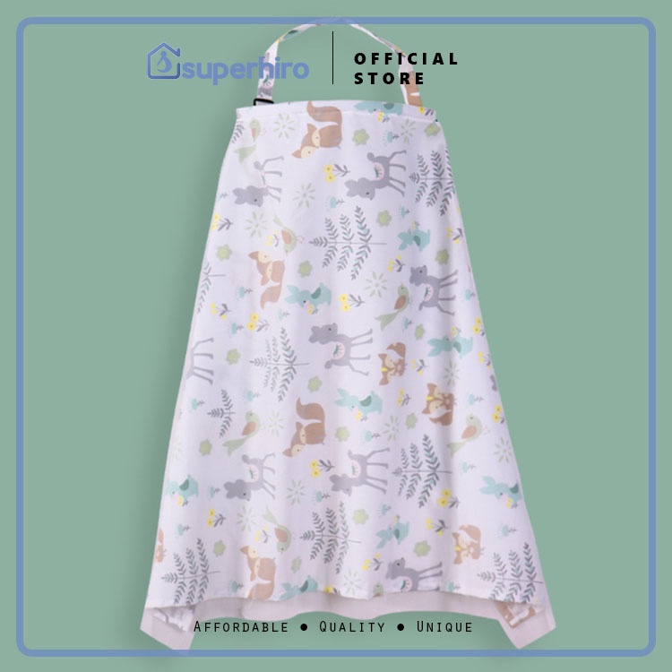 Apron Menyusui Premium Nursing Cover Kain Penutup Menyusui Baby Bayi