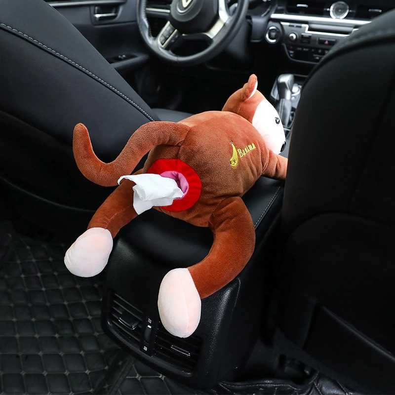 Kotak Box Tempat Tisu Mobil Monyet Gantung Monkey Car Hanging Tissue