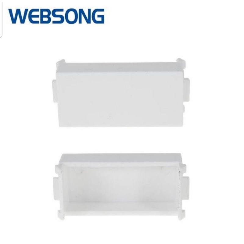 Wall Socket Stop Kontak Module Blank Websong